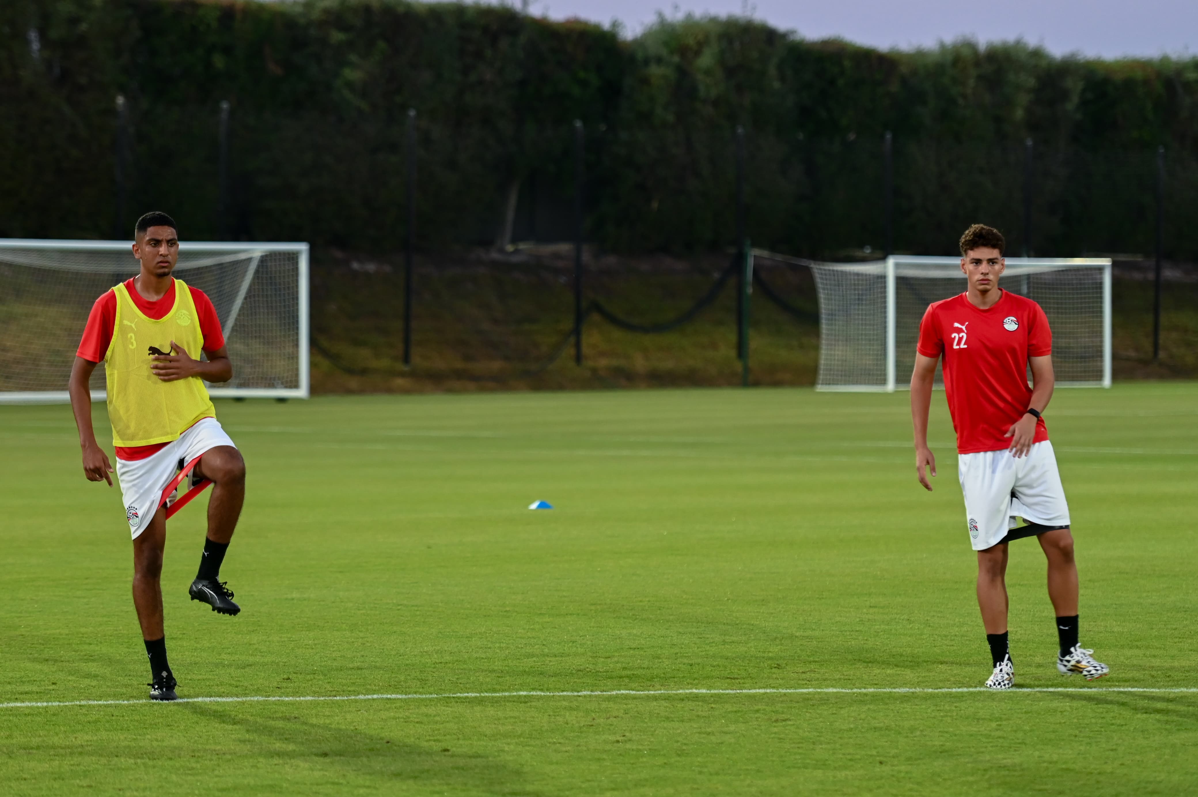 المنتخب الوطني تحت 17 عامًا يختتم استعداداته لمواجهة قطر وديًا 