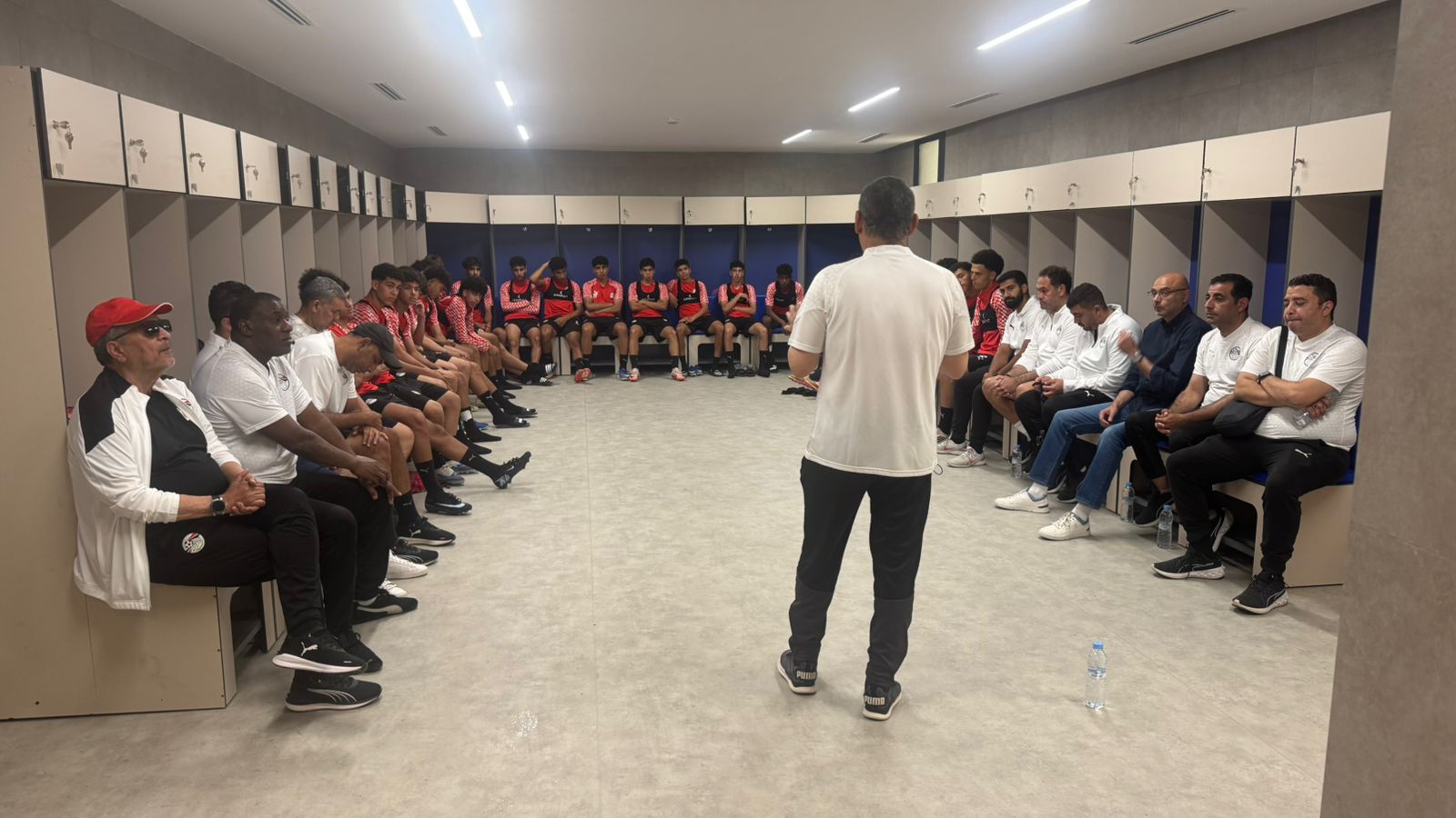 بالصور: منتخب الناشئين يختتم تحضيراته للقاء تنزانيا في نصف نهائي كأس أفريقيا