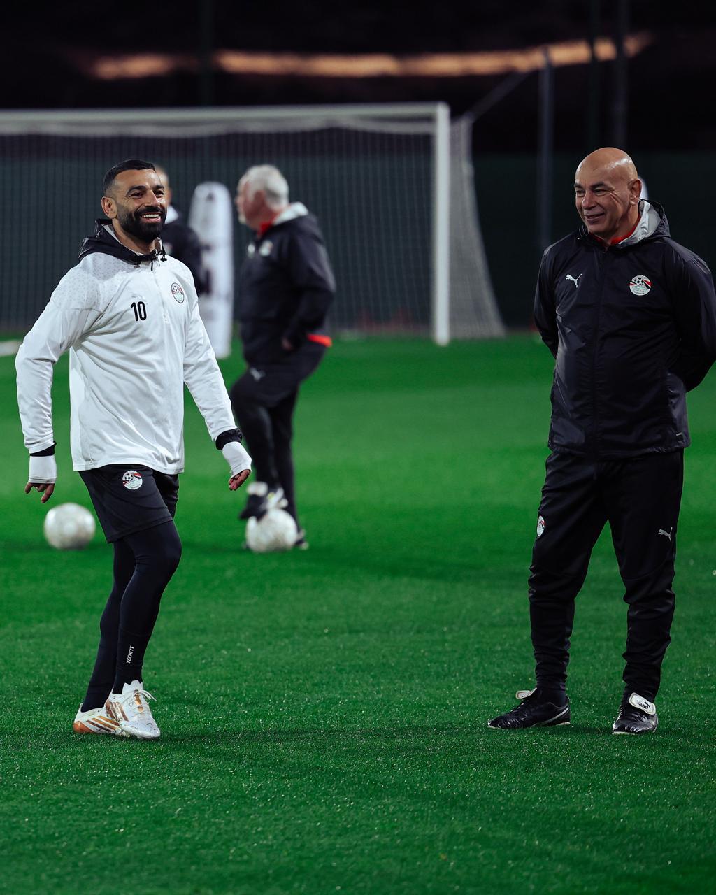 منتخب مصر يتدرب بملعب تغازوت استعداداً لمواجهة كوت ديفوار 