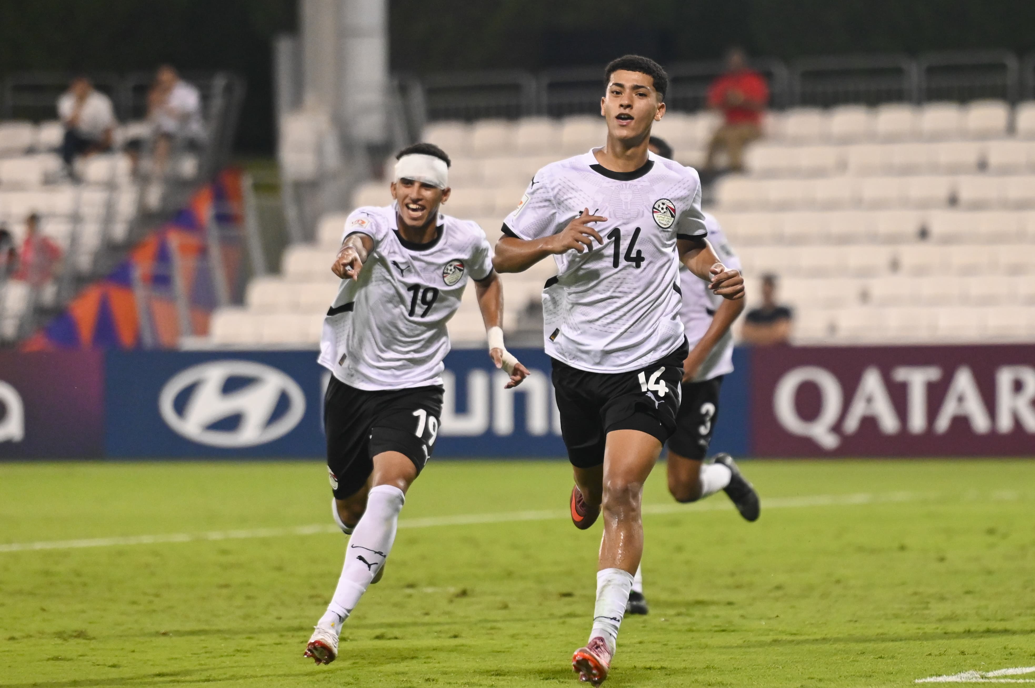 بالصور ..منتخب مصر تحت 17 سنة يفوز على هايتي برباعية