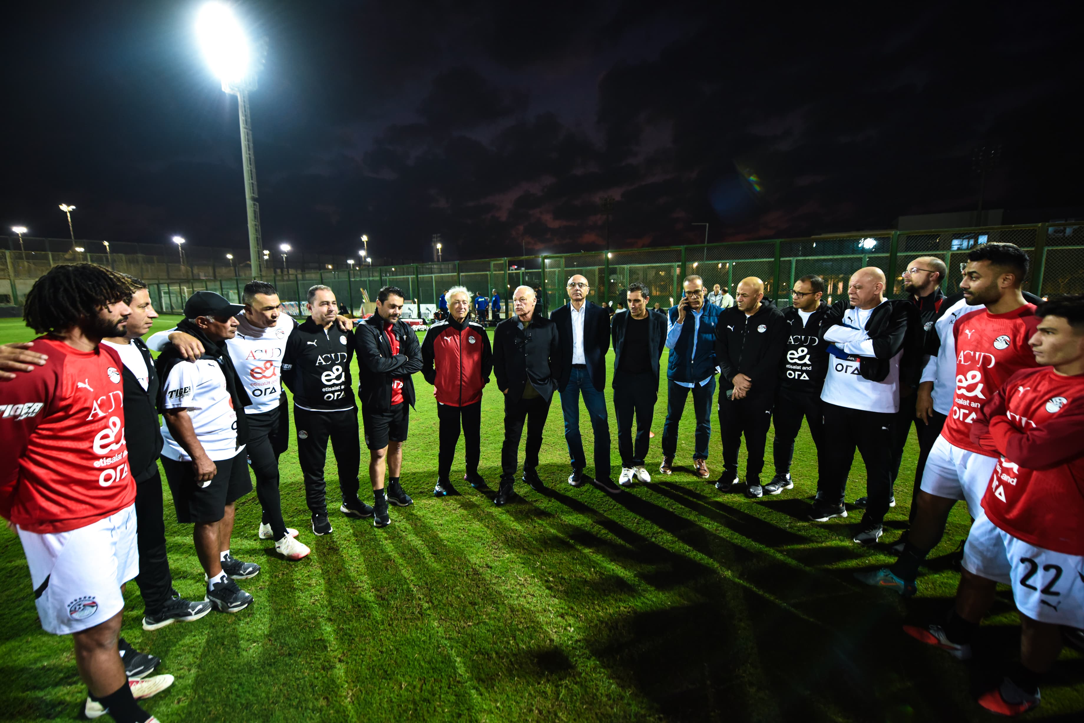 أبوريدة يدعم منتخب مصر المشارك في كأس العرب