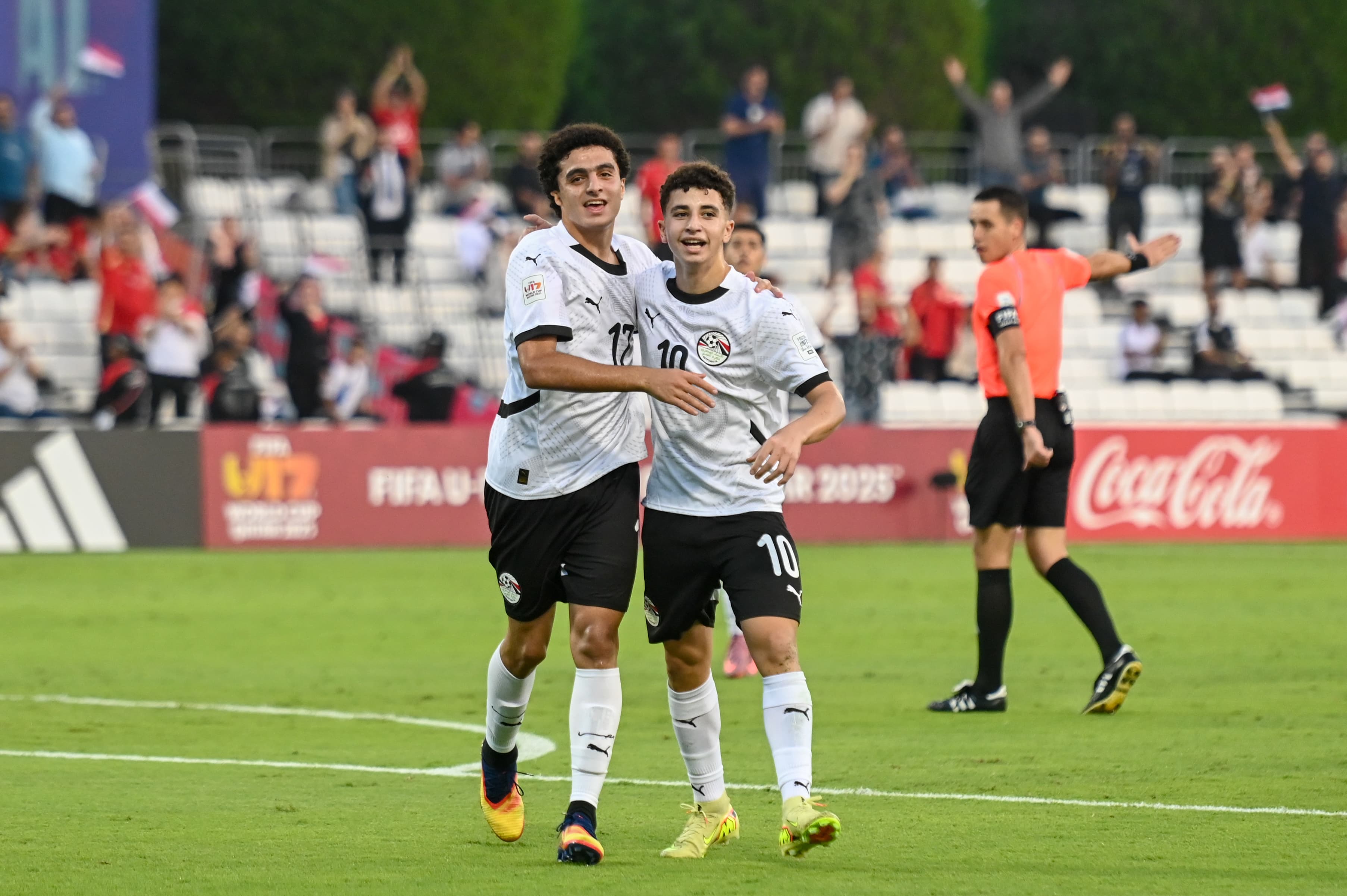 بالصور ..منتخب مصر تحت 17 سنة يفوز على هايتي برباعية