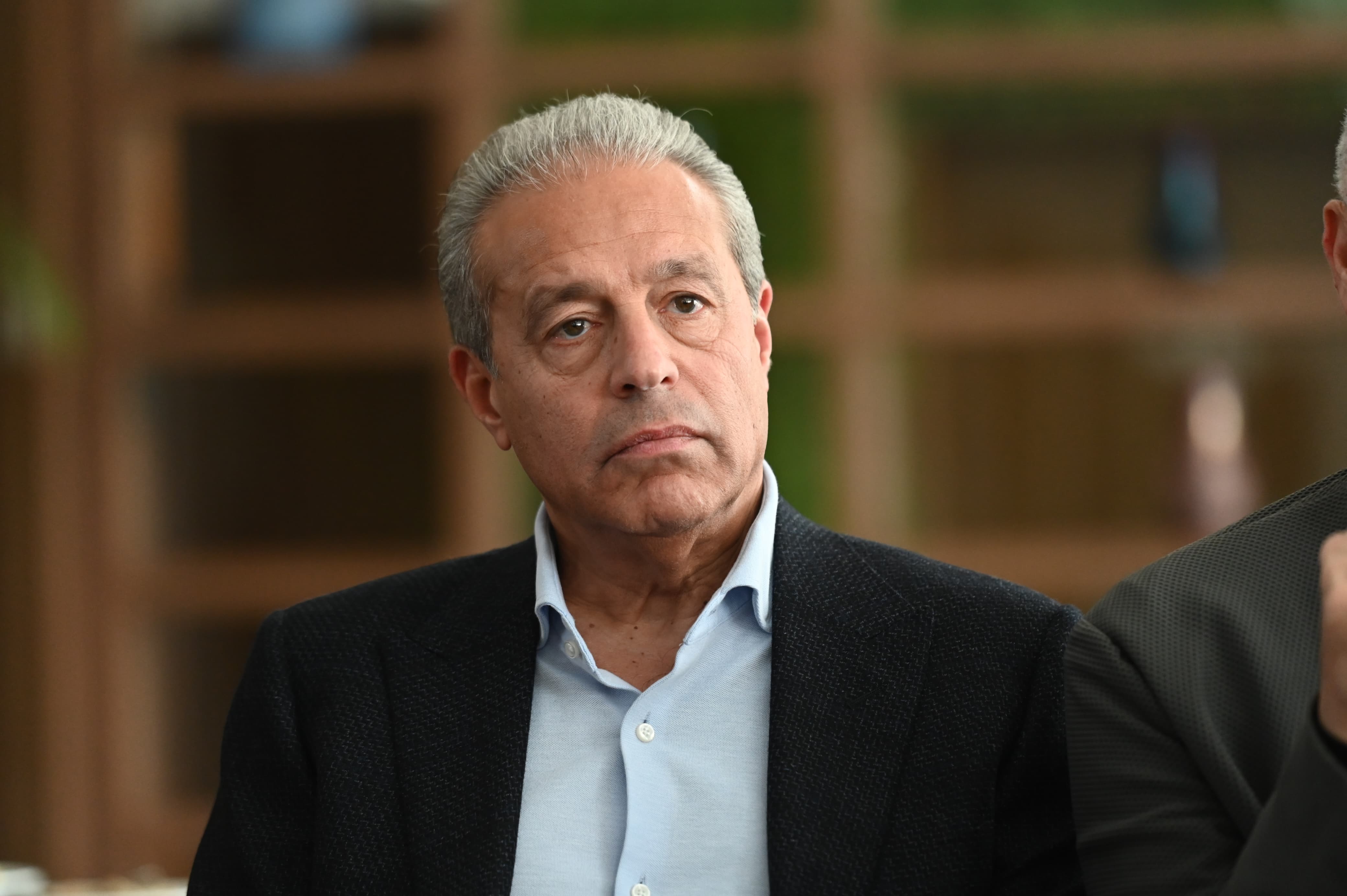 أبوريدة  يستقبل الصحفيين في مقر الاتحاد المصري