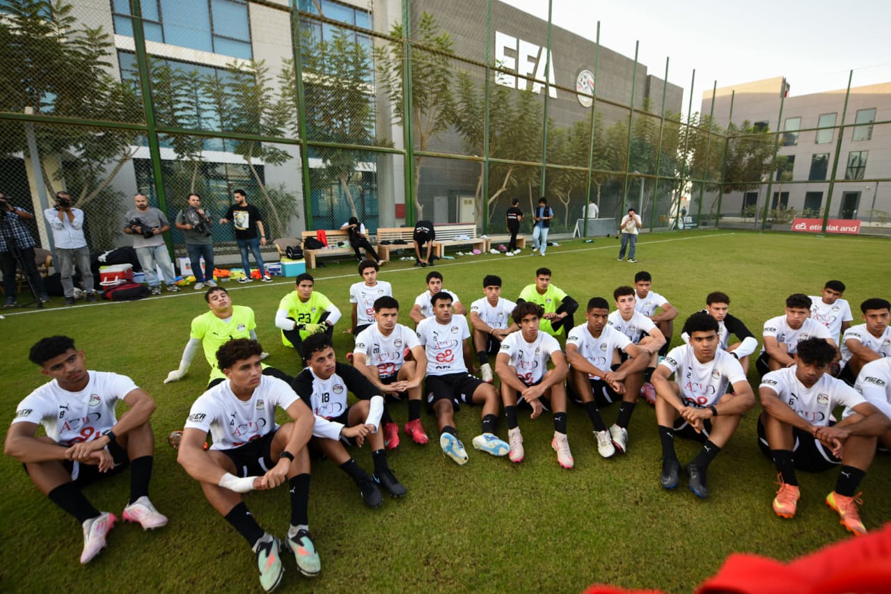 المنتخب الوطني تحت 17 عاماً يختتم استعداداته قبل السفر إلى قطر