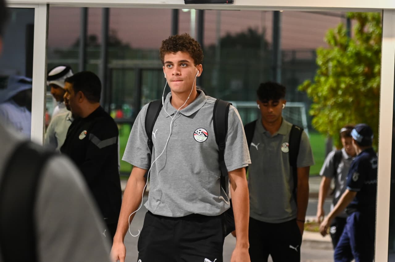 منتخب مصر تحت ١٧ سنة قبل مواجهة قطر الودية