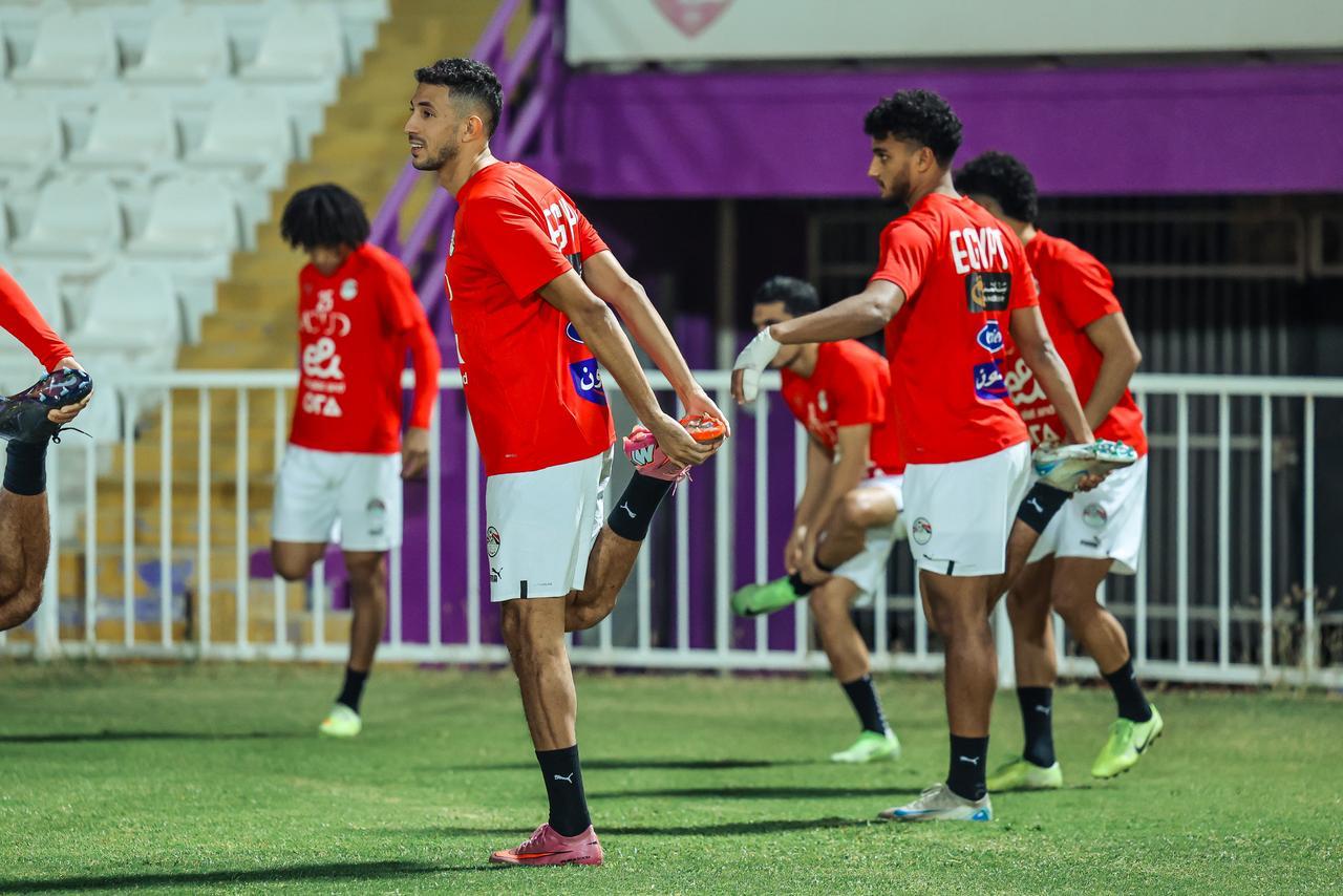 منتخب مصر يختتم تدريباته استعداداً لمواجهة كاب فيردي ودياً غداً