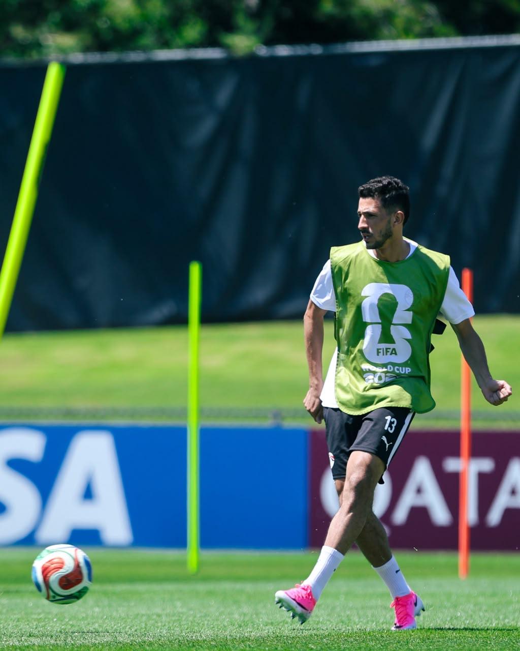 بالصور.. منتخب مصر يواصل استعداداته لمواجهة بلجيكا