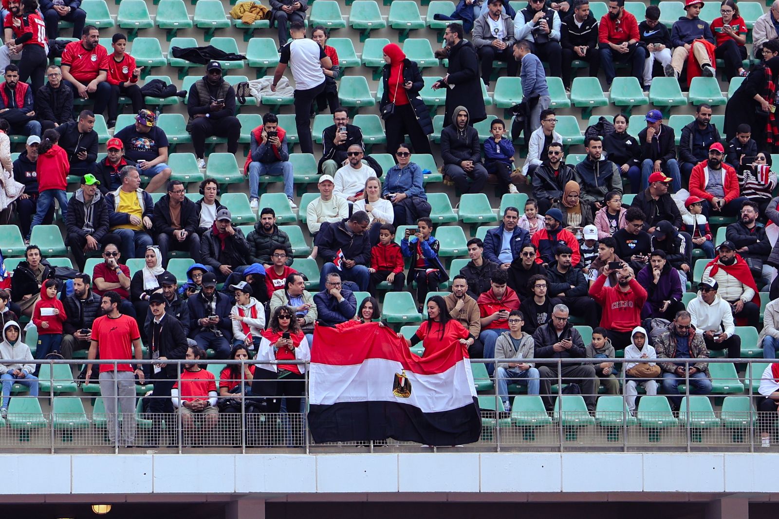 أجواء ما قبل مباراة مصر وجنوب أفريقيا في أمم أفريقيا