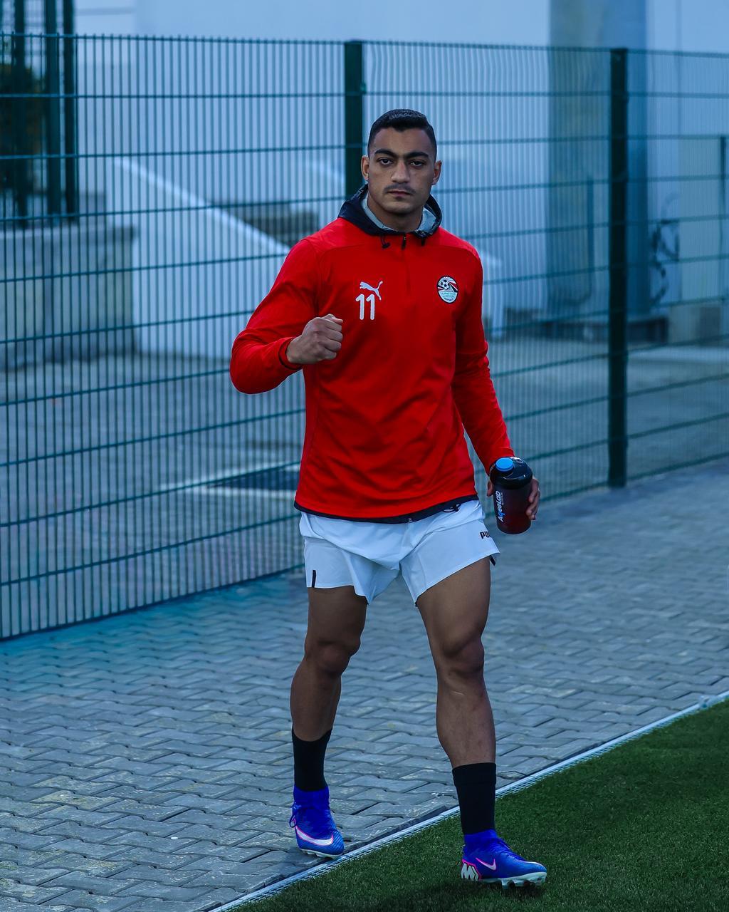 منتخب مصر يخوض آخر  تدريباته قبل مواجهة السنغال