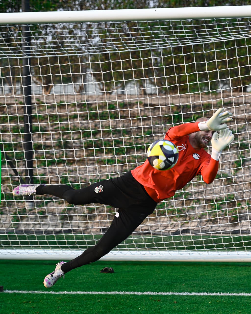 منتخب مصر المشارك في كأس العرب يواصل تحضيراته لمواجهة الإمارات