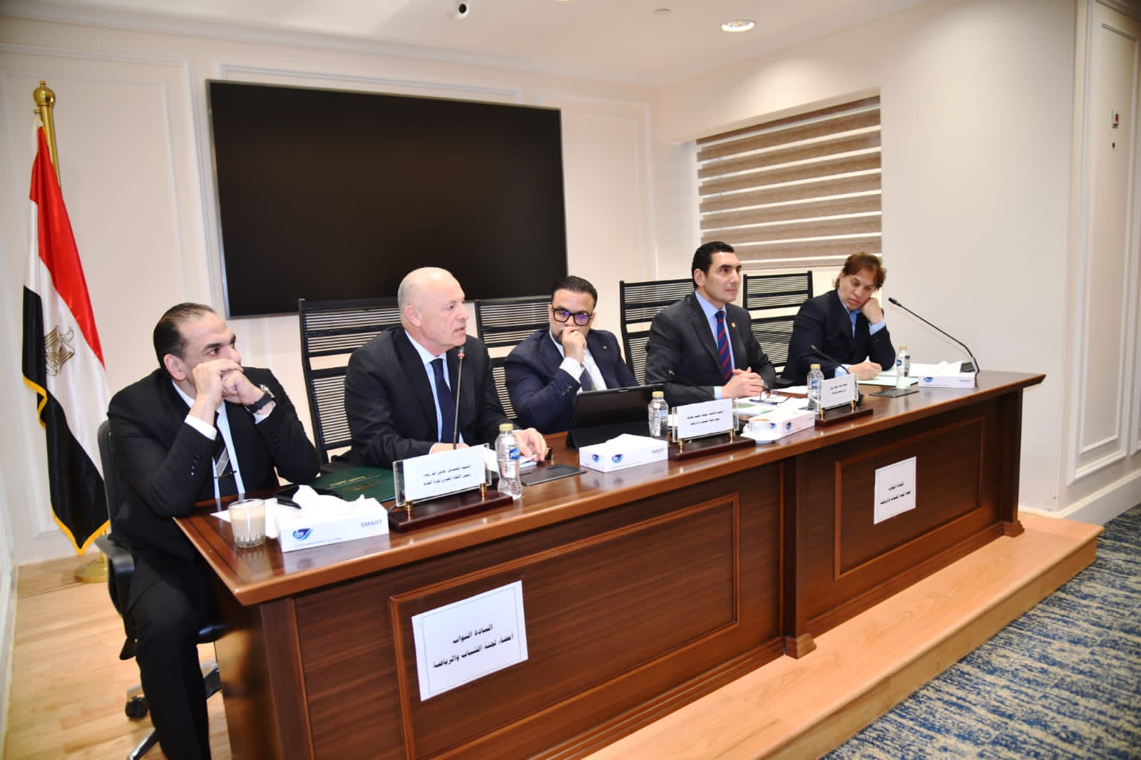 أبوريدة وحسام حسن يتحدثان عن استعدادات المنتخب للمونديال في مجلس النواب