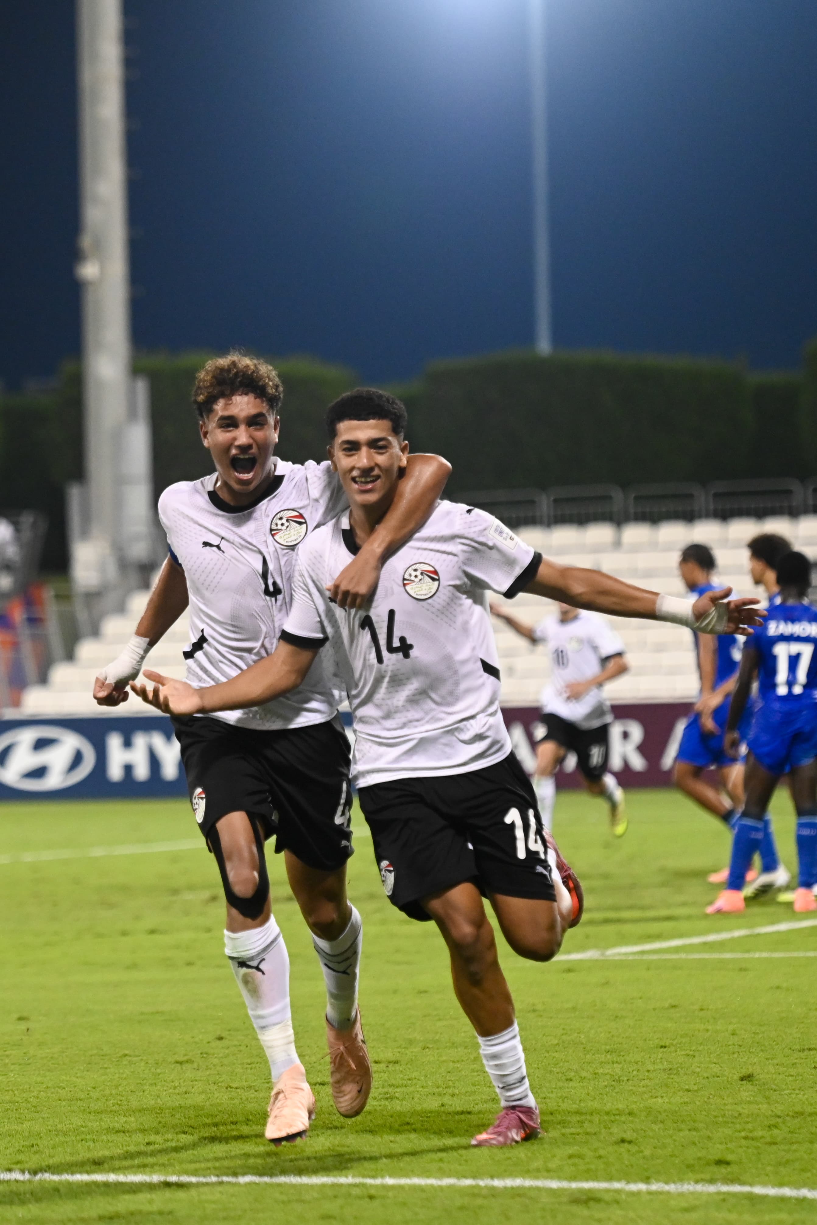 بالصور ..منتخب مصر تحت 17 سنة يفوز على هايتي برباعية