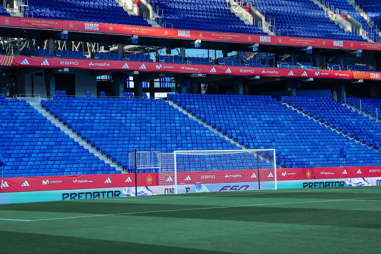 صور ملعب "آر سي دي إي"  الذي يستضيف لقاء مصر وإسبانيا