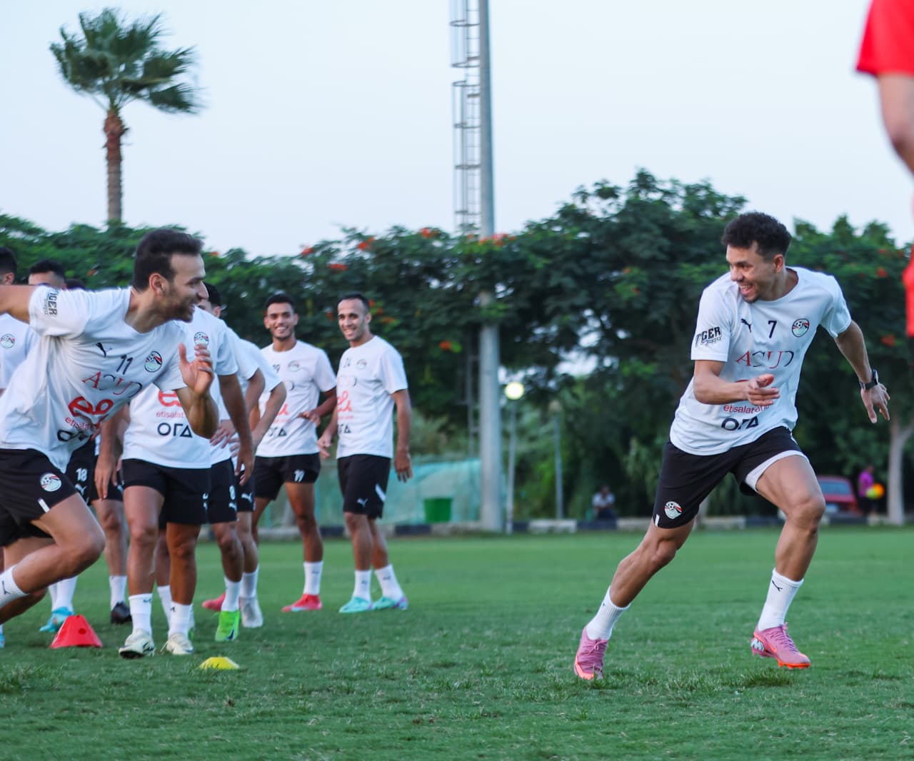 منتخب مصر المشارك في كأس العرب يختتم استعداداته لمواجهة تونس غداً