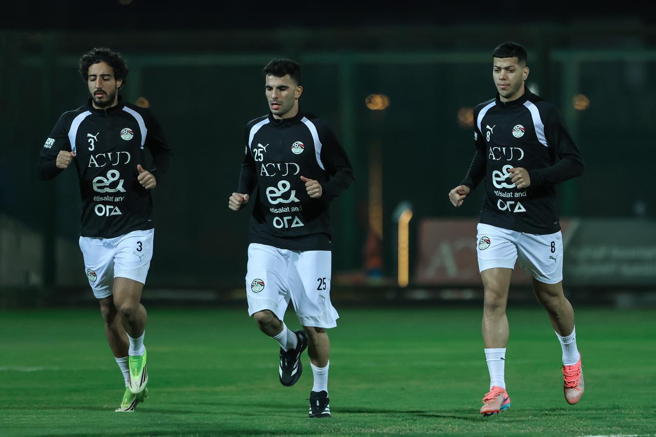 أول تدريبات منتخب مصر استعدادا للسعودية وإسبانيا
