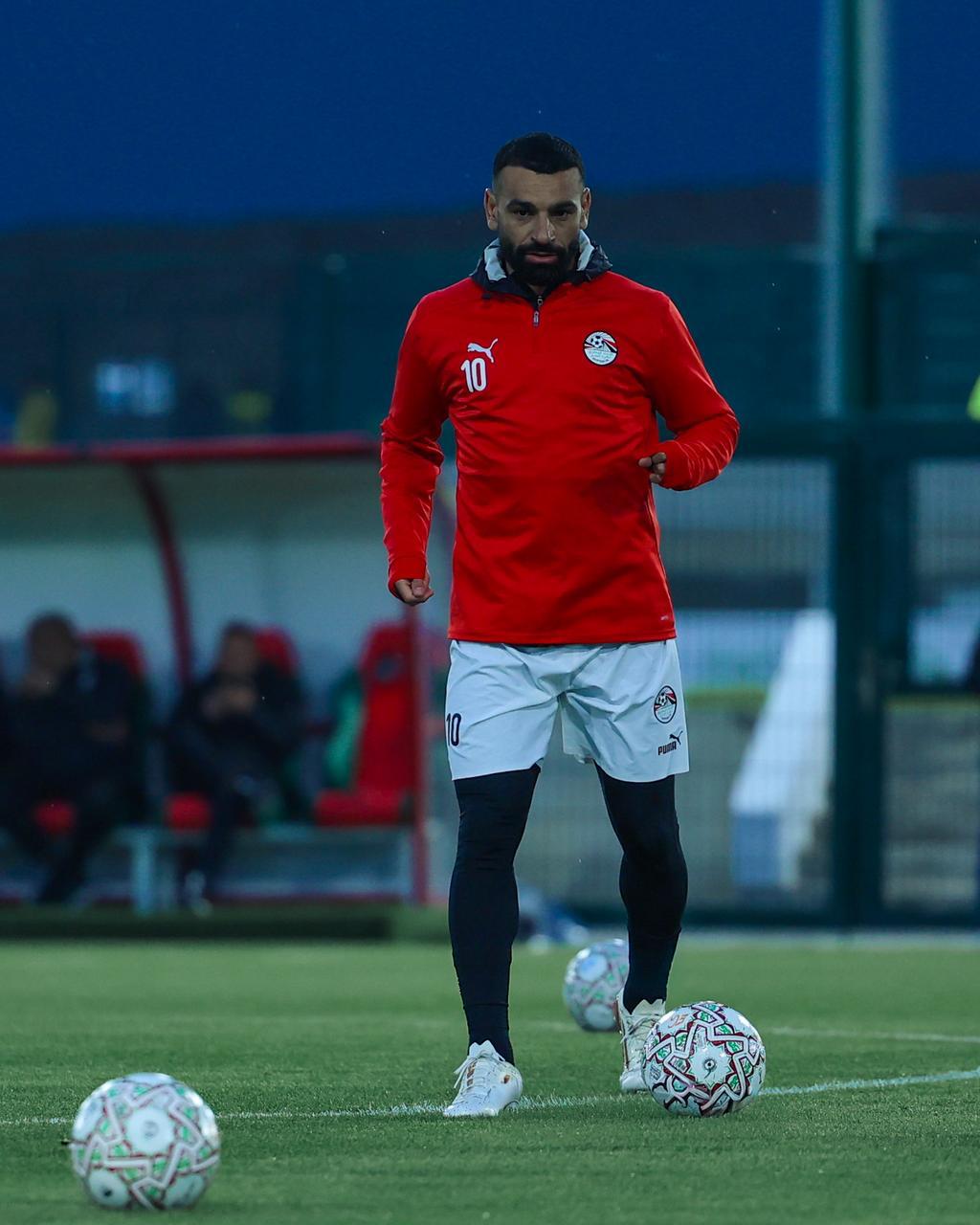 منتخب مصر يخوض آخر  تدريباته قبل مواجهة السنغال