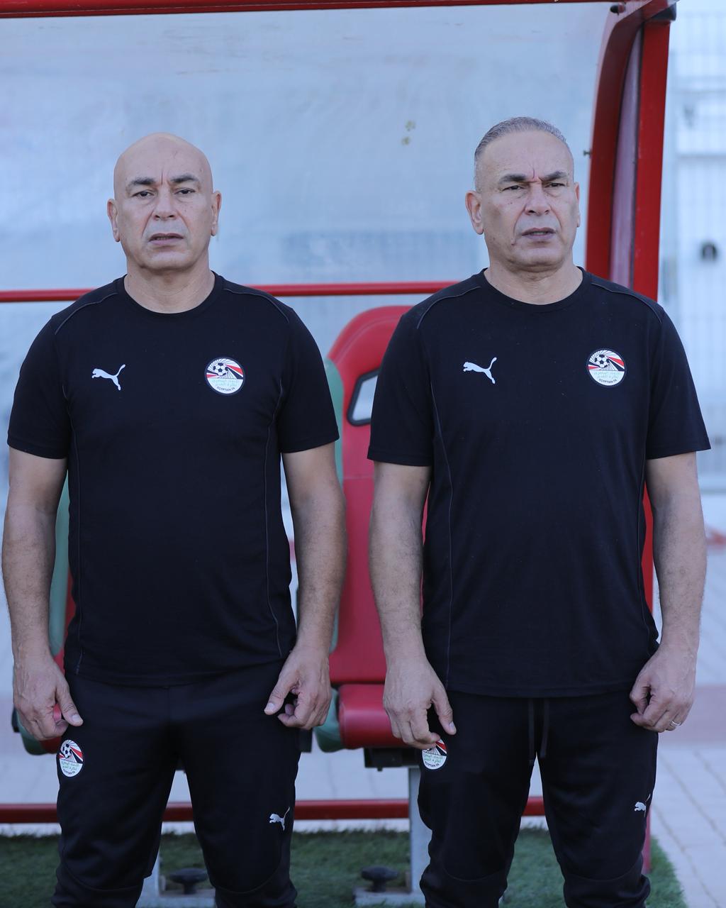 منتخب مصر يتقدم على جيبوتي في الشوط الأول بثنائية إبراهيم عادل ومحمد صلاح