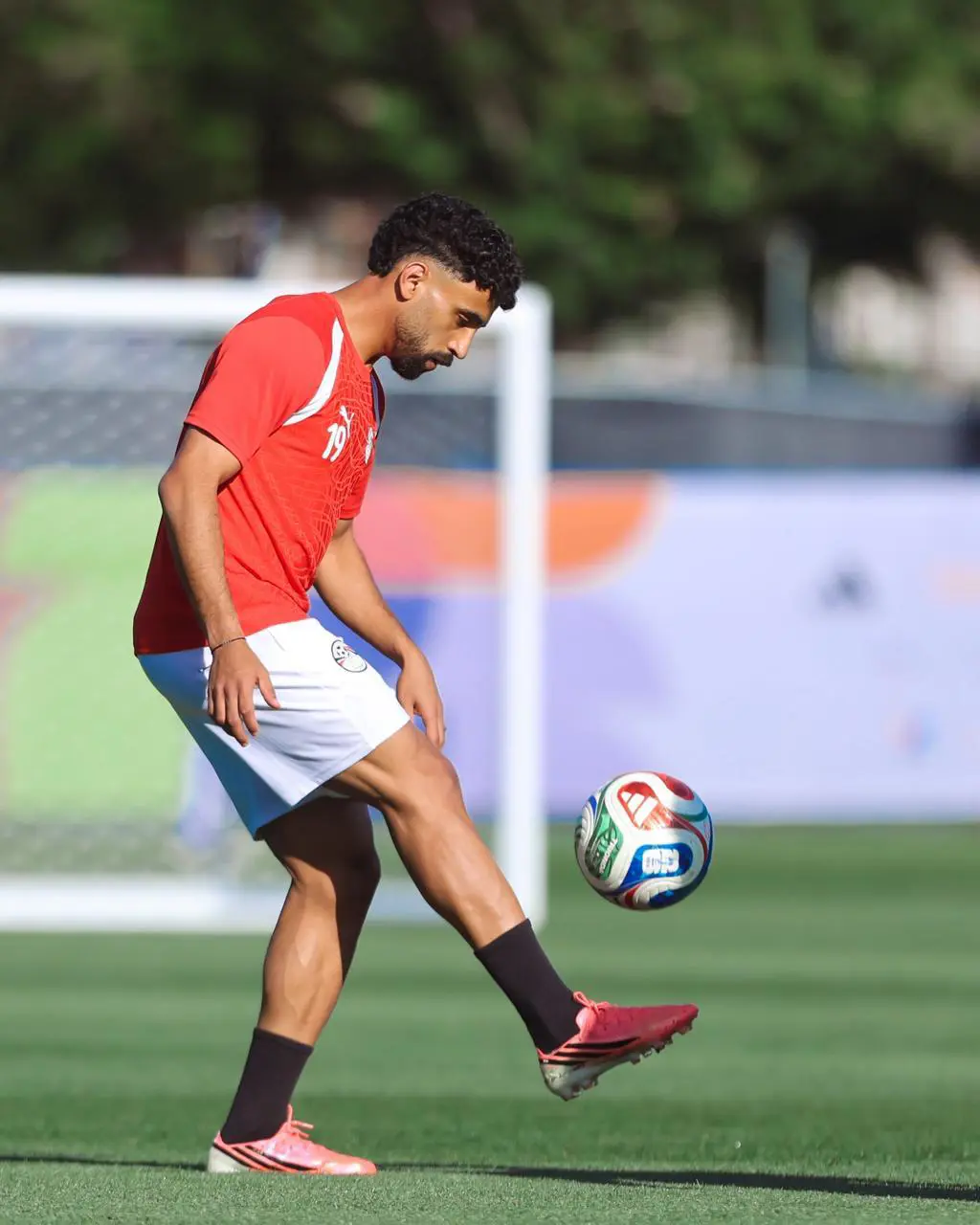 بالصور.. منتخب مصر يختتم تدريباته بفانكوفر استعداداً لمواجهة نيوزيلندا