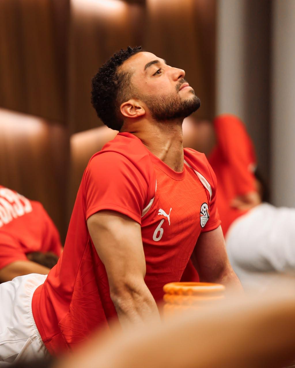 بالصور: تدريبات استشفائية وبدنية للاعبي منتخب مصر بفندق الإقامة 