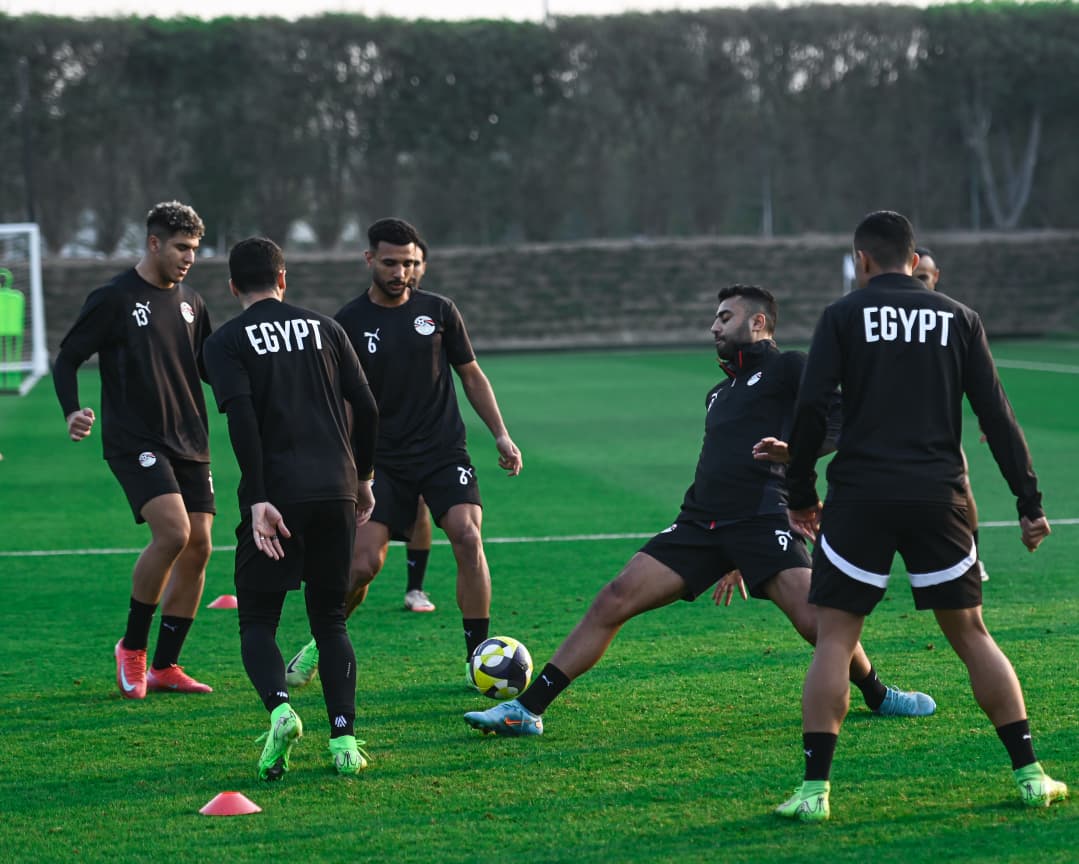 منتخب مصر المشارك في كأس العرب يواصل تحضيراته لمواجهة الإمارات