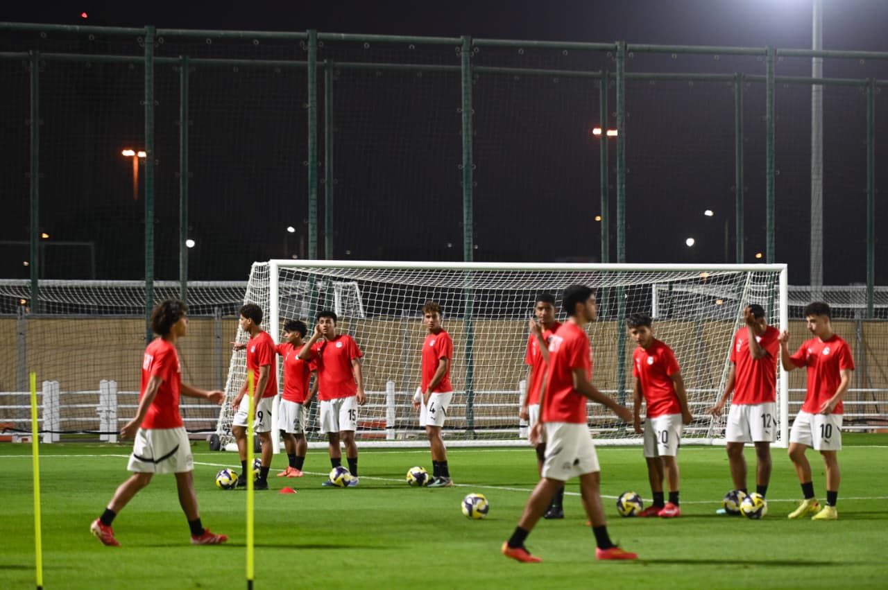 التدريب الأخير لمنتخب مصر تحت 17 سنة قبل مواجهة هايتي