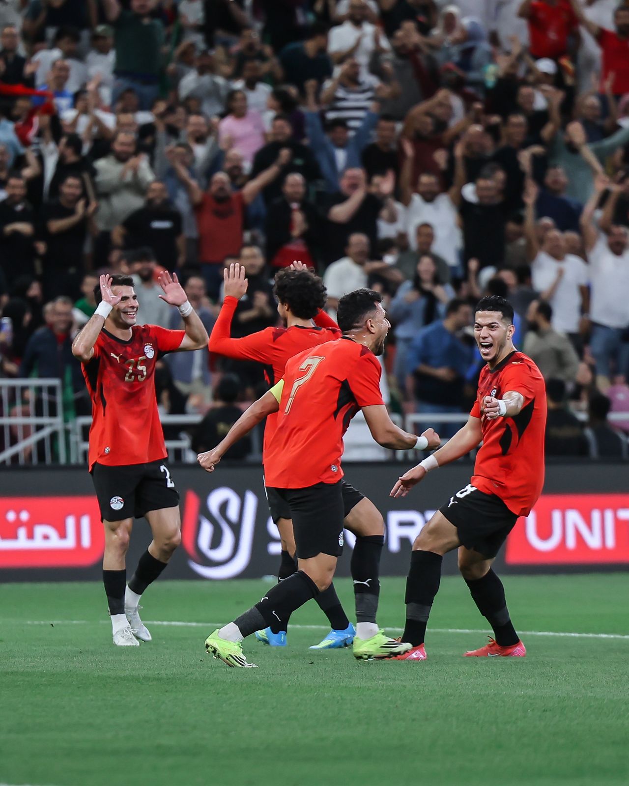 بالصور .  هدف مصر الثاني في مرمى المنتخب السعودي (تريزيجيه)