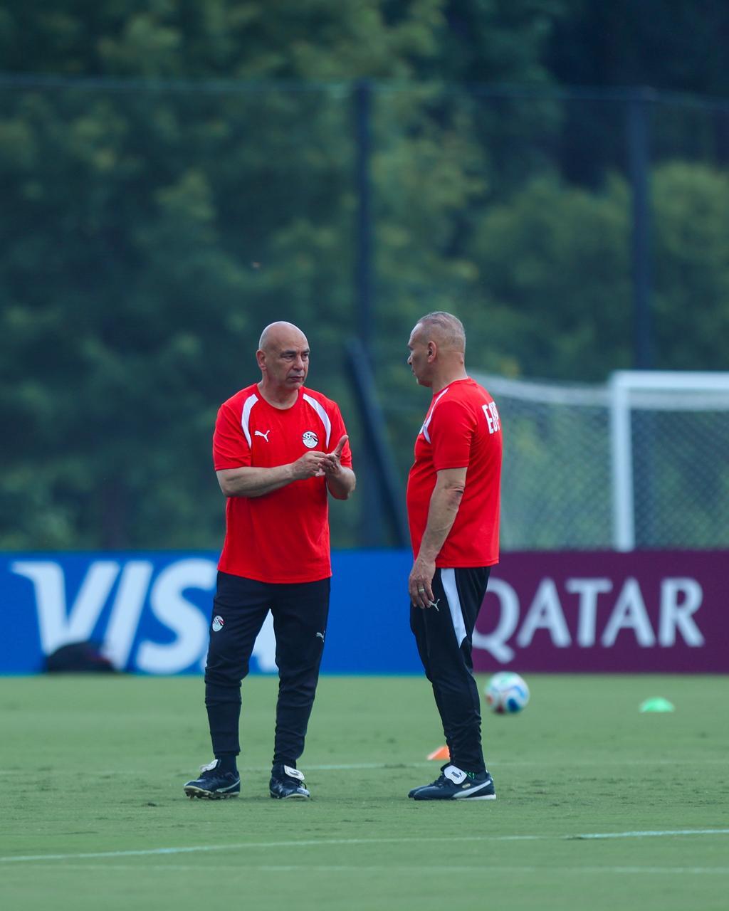 بالصور.. مران منتخب مصر في أتلانتا استعداداً لمباراة الأرجنتين 