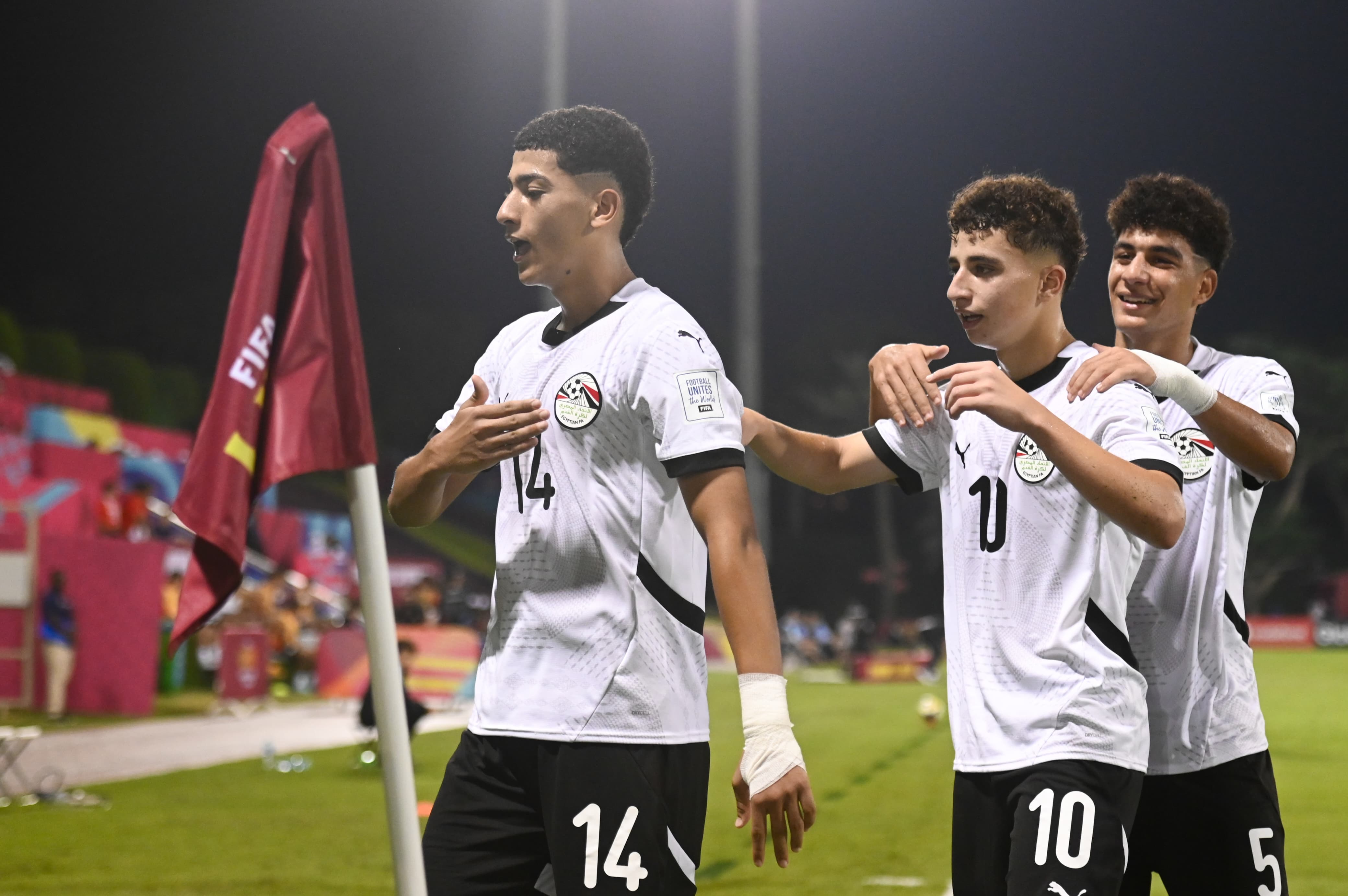 بالصور ..منتخب مصر تحت 17 سنة يفوز على هايتي برباعية