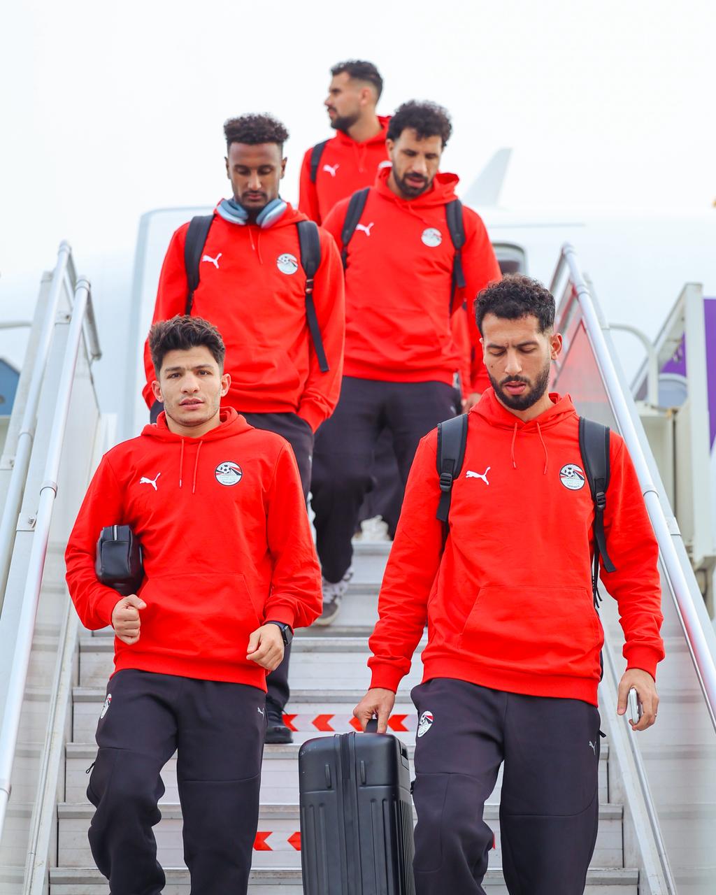 وصول بعثة منتخب مصر إلى جدة لمواجهة السعودية الجمعة