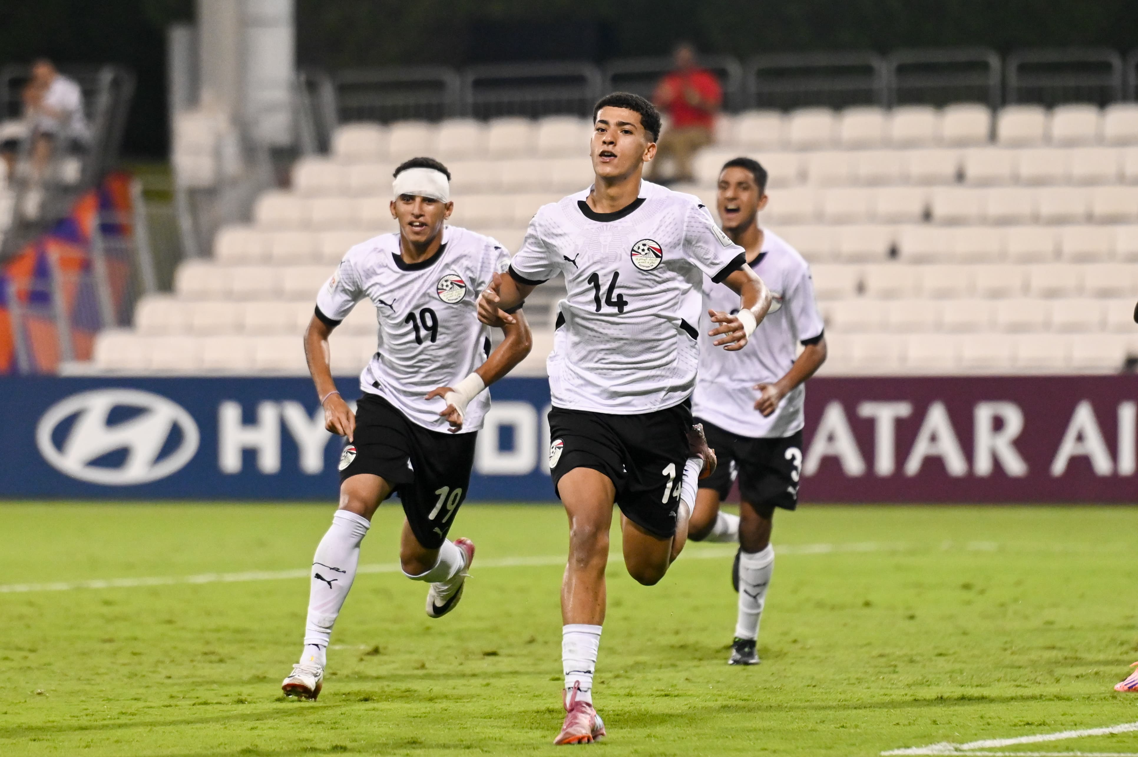 بالصور ..منتخب مصر تحت 17 سنة يفوز على هايتي برباعية