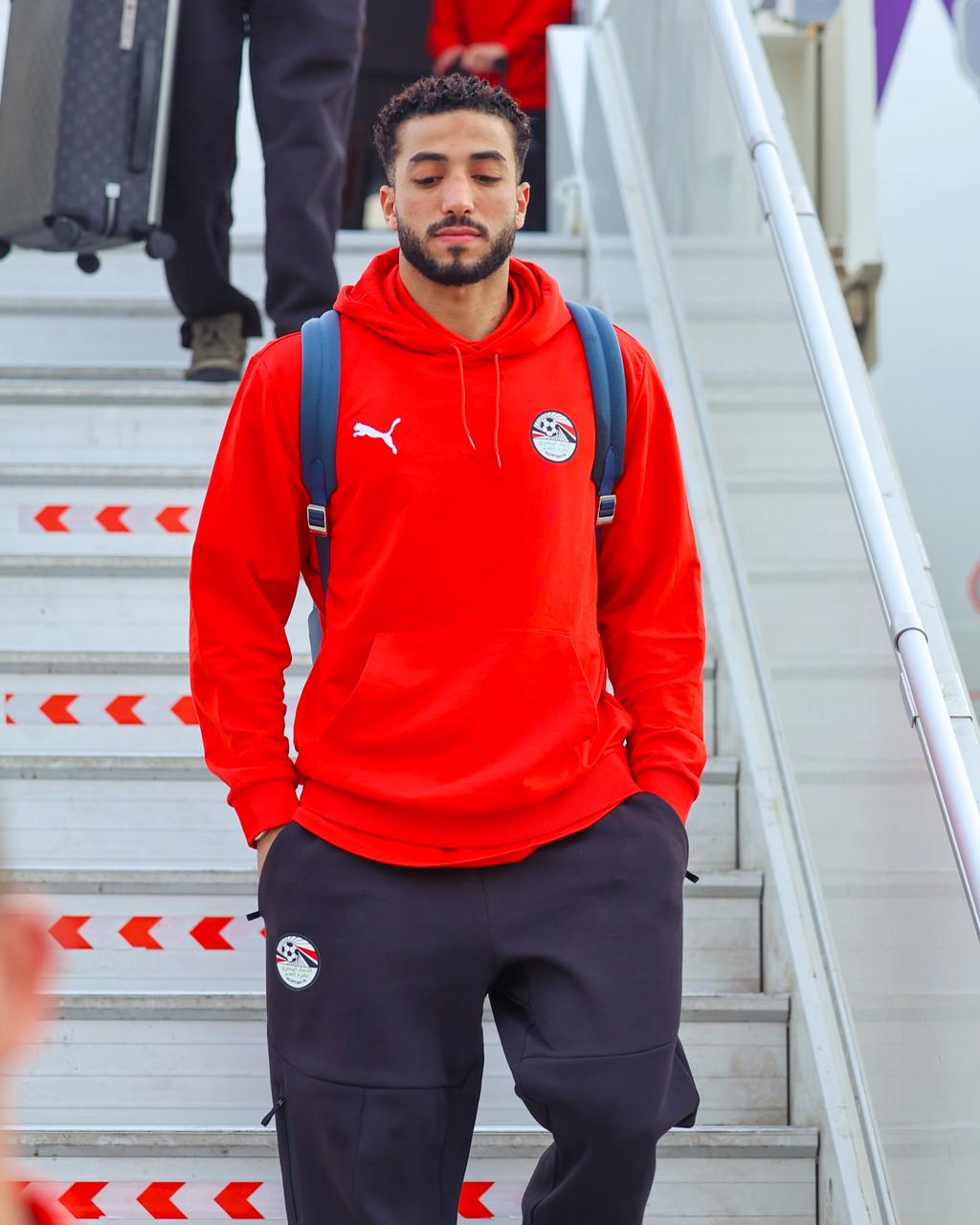 وصول بعثة منتخب مصر إلى جدة لمواجهة السعودية الجمعة