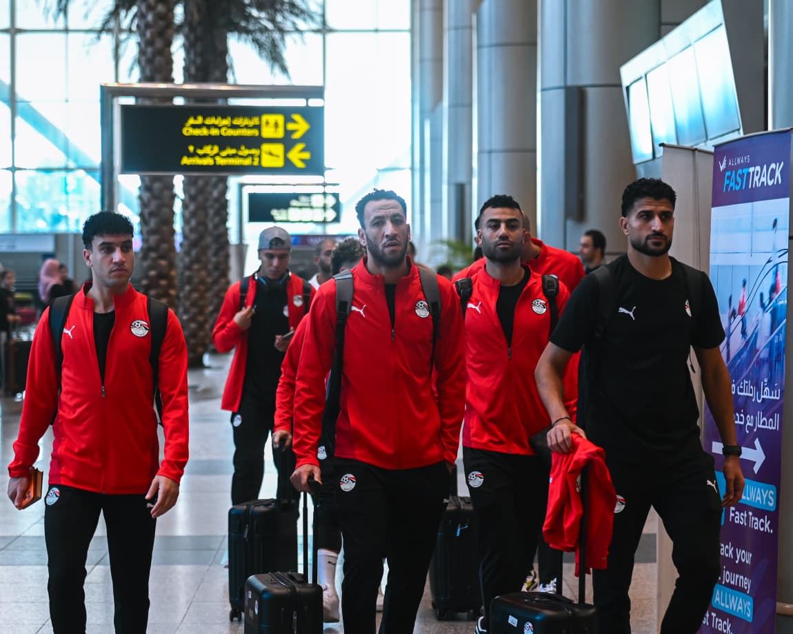 منتخب مصر المشارك في كأس العرب يغادر إلى قطر