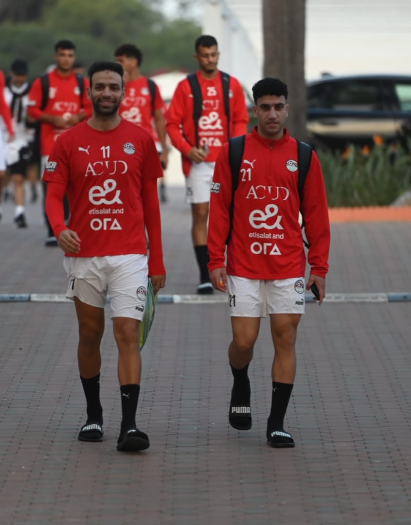 منتخب مصر المشارك في كأس العرب يواصل تدريباته استعدادًا لمواجهة المغرب وديًا
