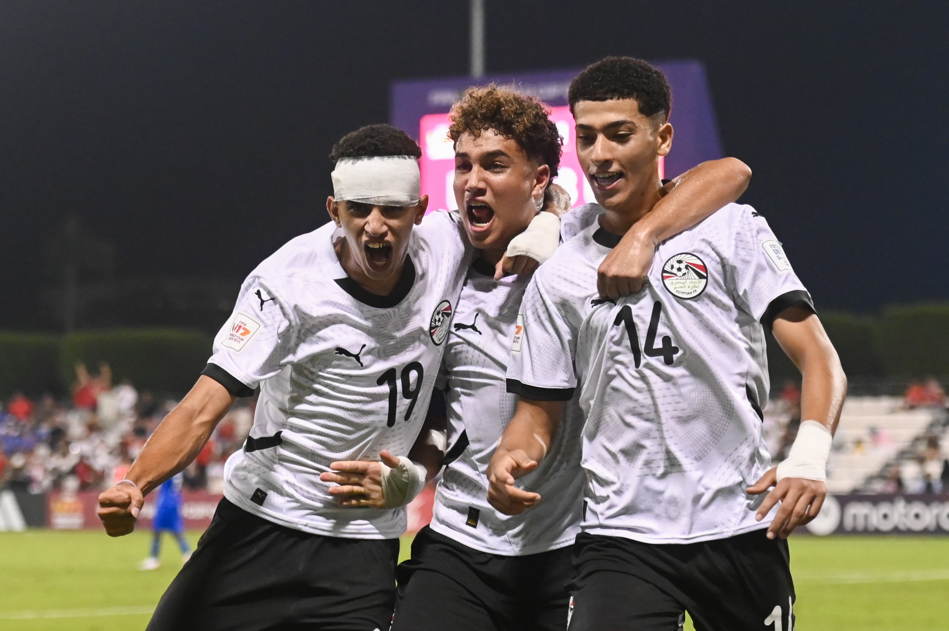 بالصور ..منتخب مصر تحت 17 سنة يفوز على هايتي برباعية