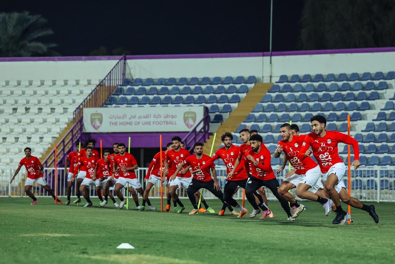 منتخب مصر يختتم تدريباته استعداداً لمواجهة كاب فيردي ودياً غداً