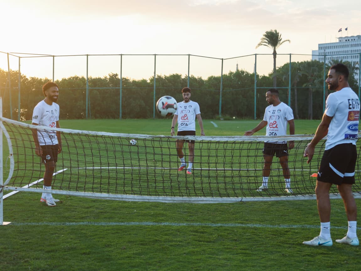 منتخب مصر المشارك في كأس العرب يختتم استعداداته لمواجهة تونس غداً