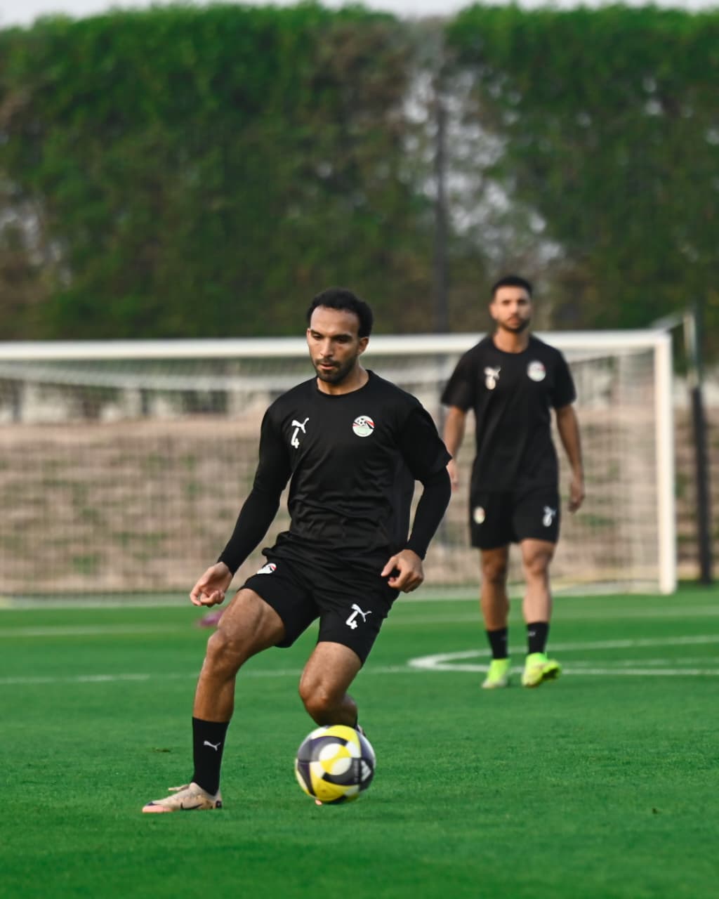 منتخب مصر المشارك في كأس العرب يواصل تحضيراته لمواجهة الإمارات