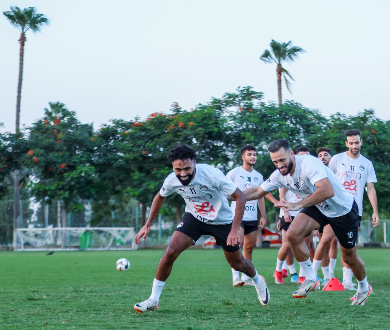 منتخب مصر المشارك في كأس العرب يختتم استعداداته لمواجهة تونس غداً