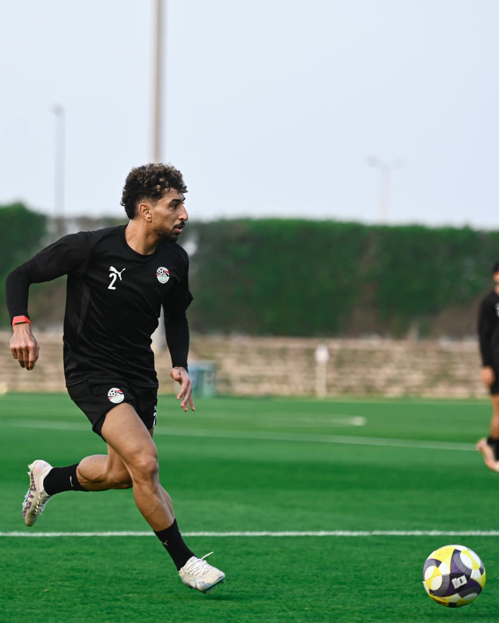 منتخب مصر المشارك في كأس العرب يواصل تحضيراته لمواجهة الإمارات