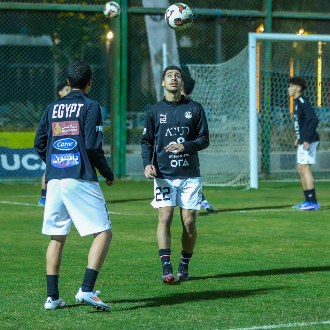 تدريبات منتخب مصر للناشئين