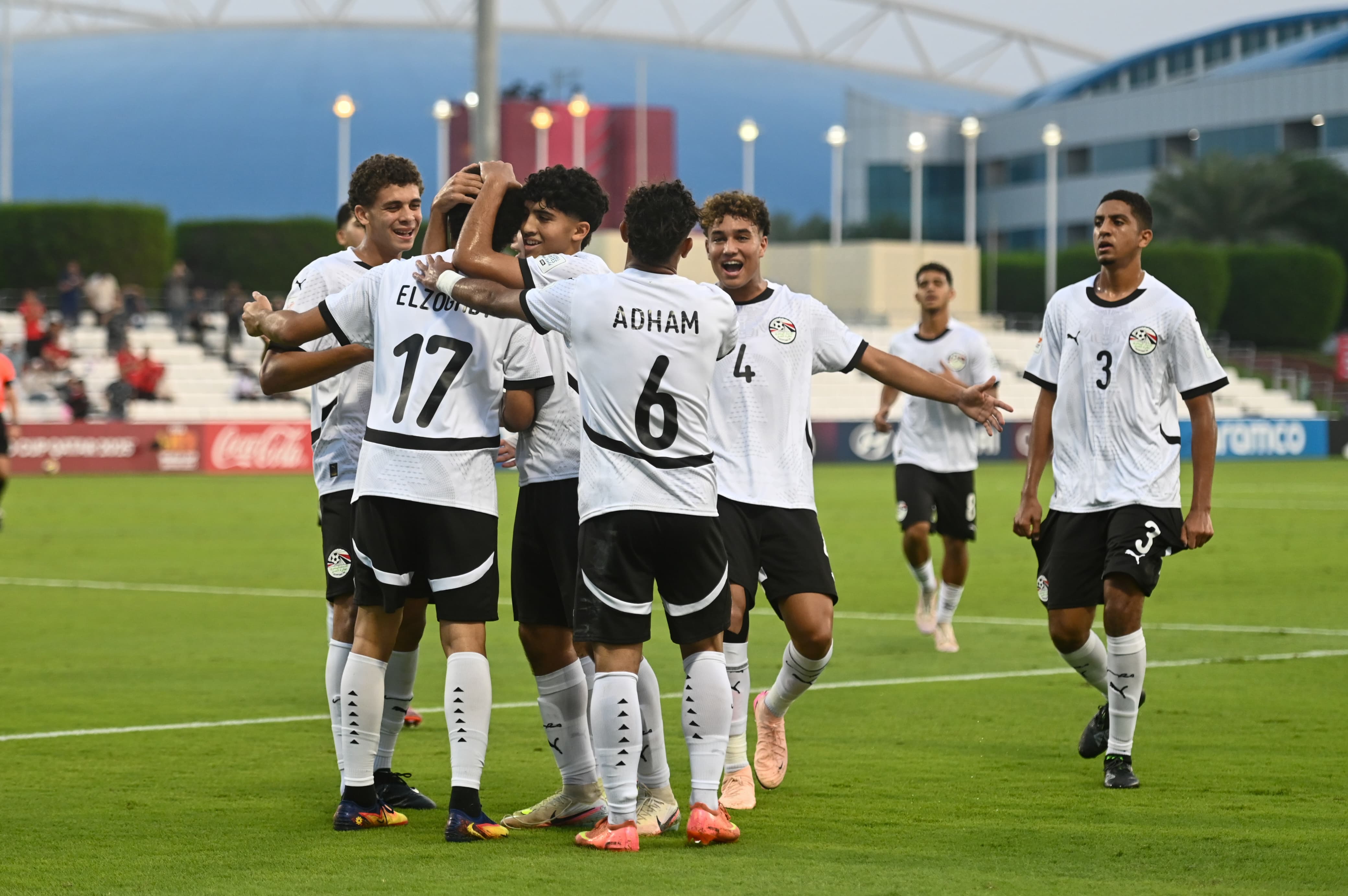 بالصور ..منتخب مصر تحت 17 سنة يفوز على هايتي برباعية