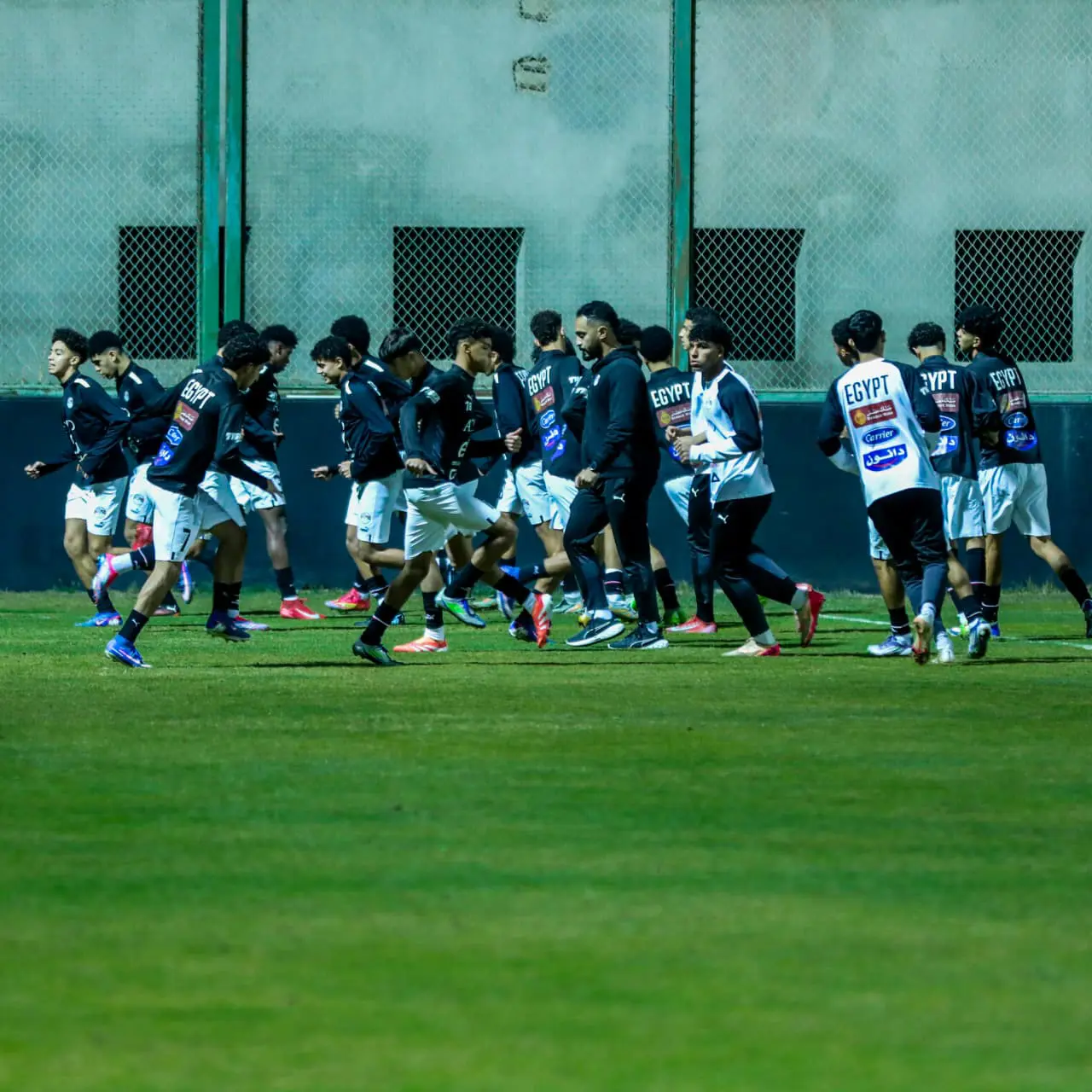 تدريبات منتخب مصر للناشئين