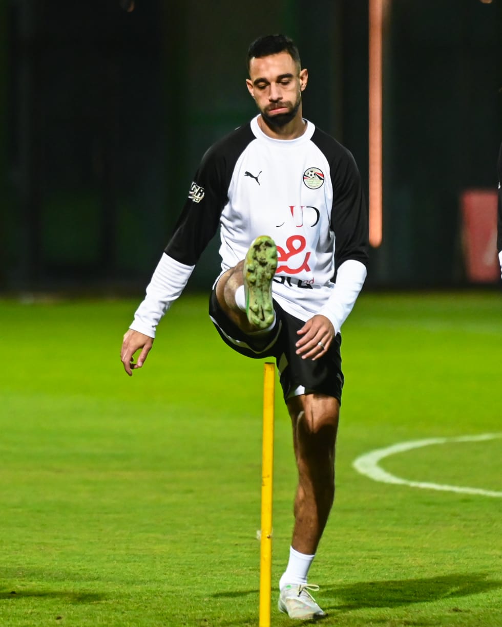 منتخب مصر المشارك في كأس العرب يختتم تدريباته قبل السفر للدوحة