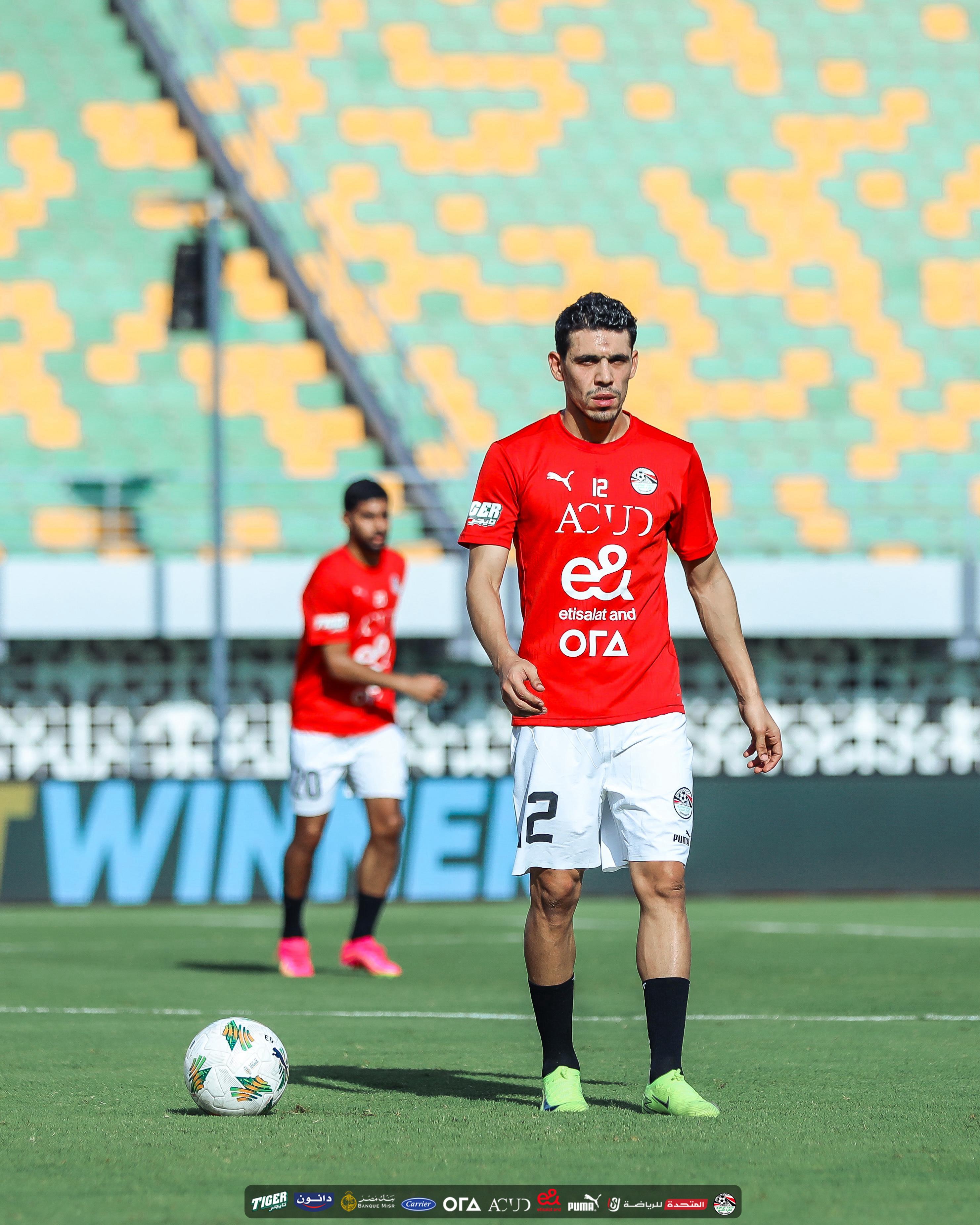 منتخب مصر المشارك في كأس العرب يختتم استعداداته لمواجهة تونس غداً