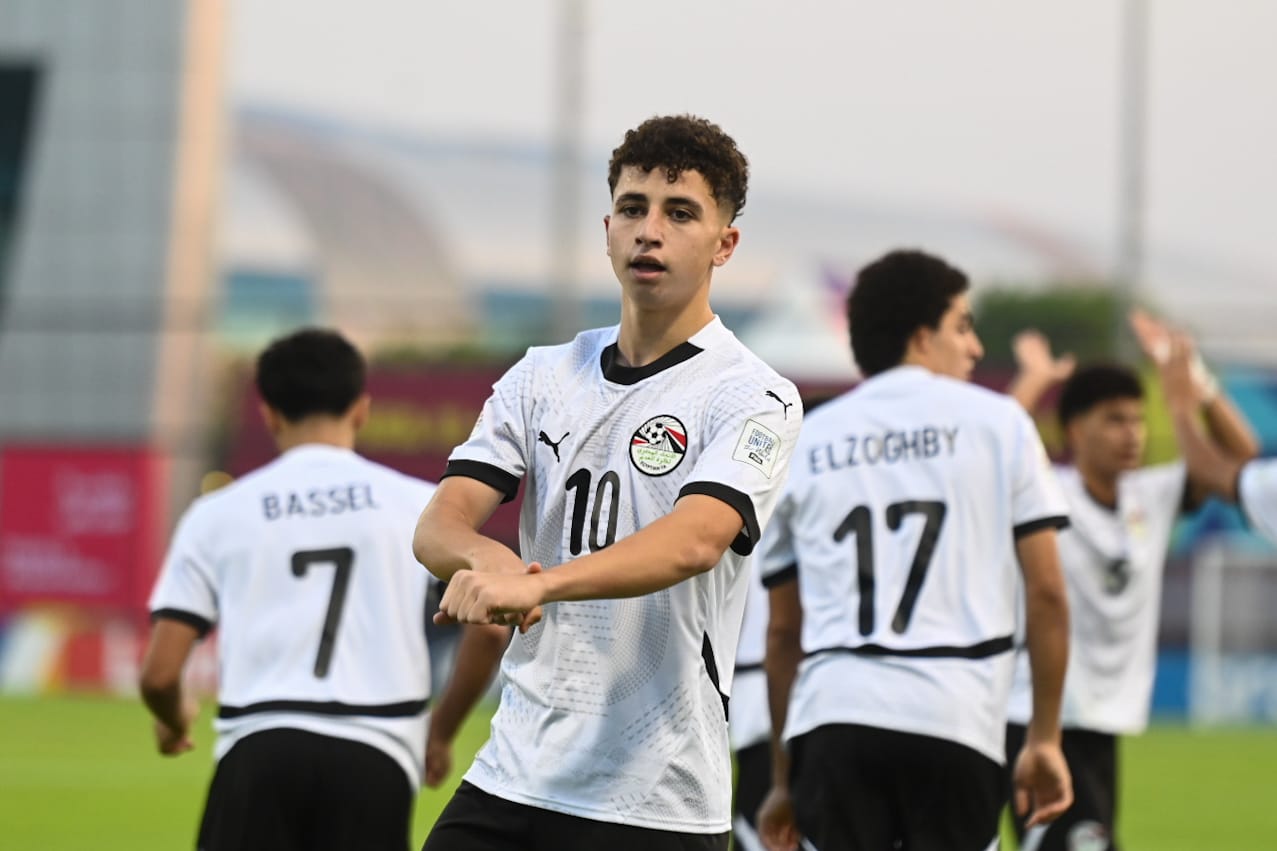 بالصور ..منتخب مصر تحت 17 سنة يفوز على هايتي برباعية