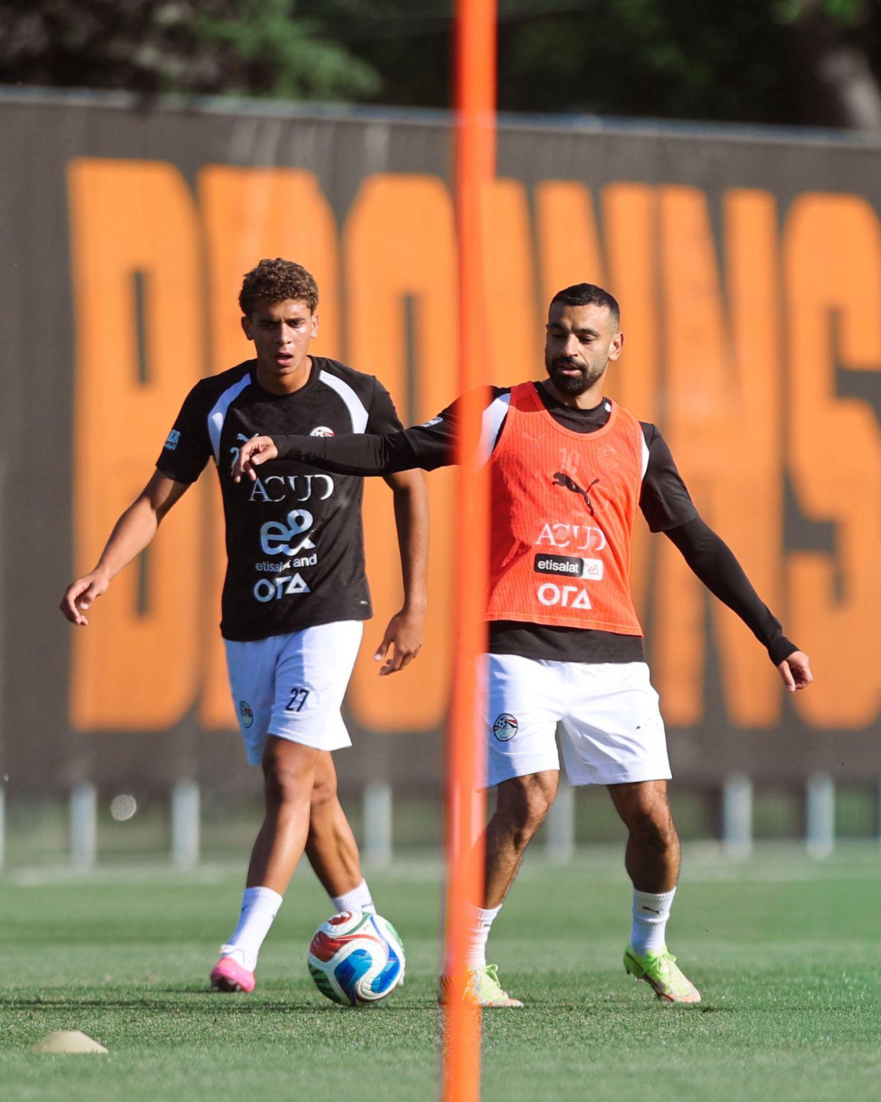 بالصور: المنتخب الوطني يخوض تدريبه الثاني في أوهايو استعداداً لودية البرازيل 