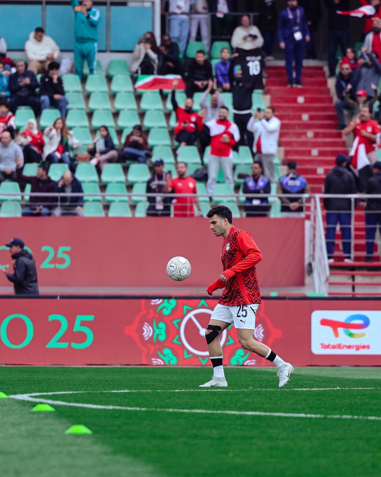أجواء ما قبل مباراة مصر وجنوب أفريقيا في أمم أفريقيا