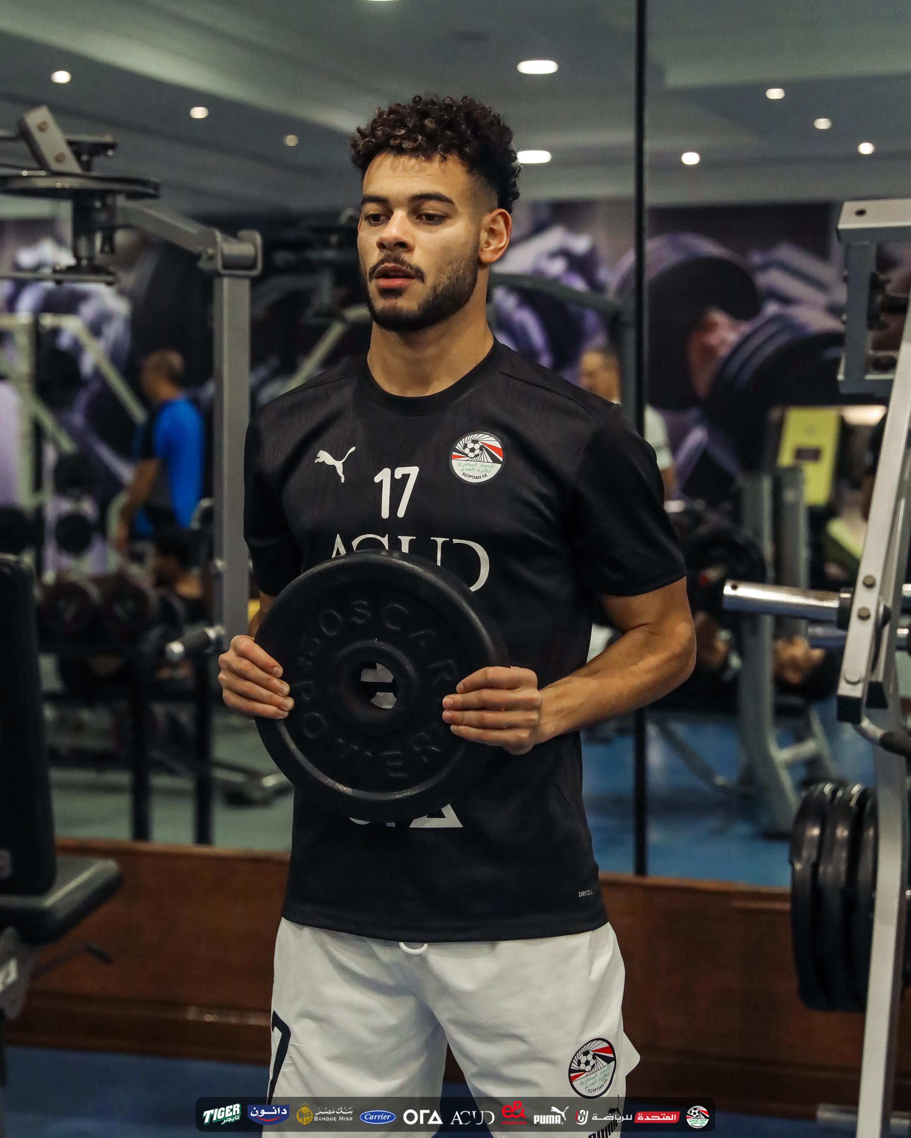 تدريبات بدنية وجلسات استشفاء لمنتخب مصر قبل السفر إلى واجادوجو