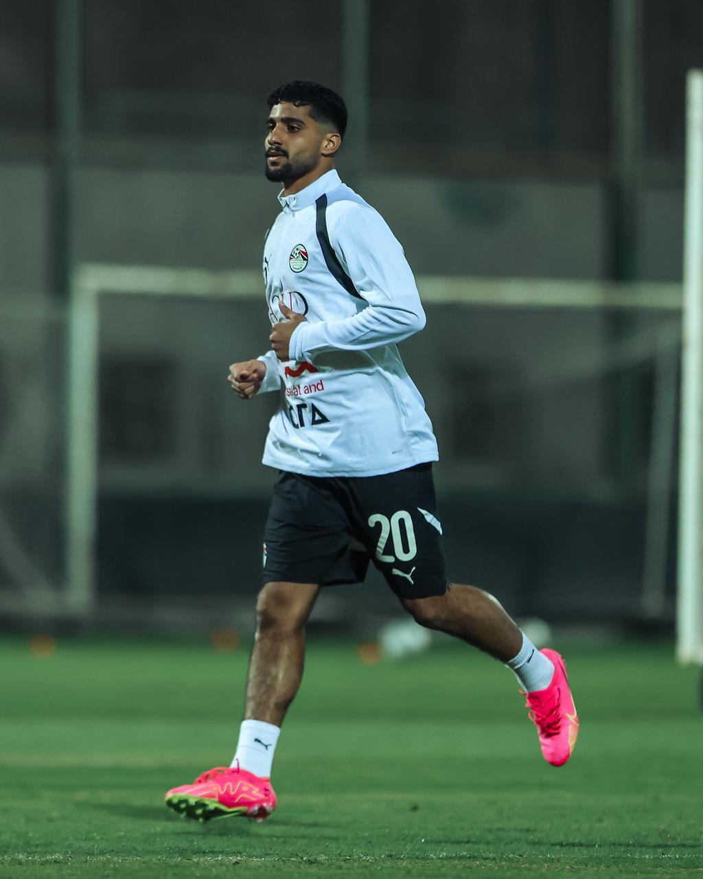 منتخب مصر يخوض ثالث  تدريباته بمركز المنتخبات الوطنية استعدادا لوديتي السعودية و إسبانيا 