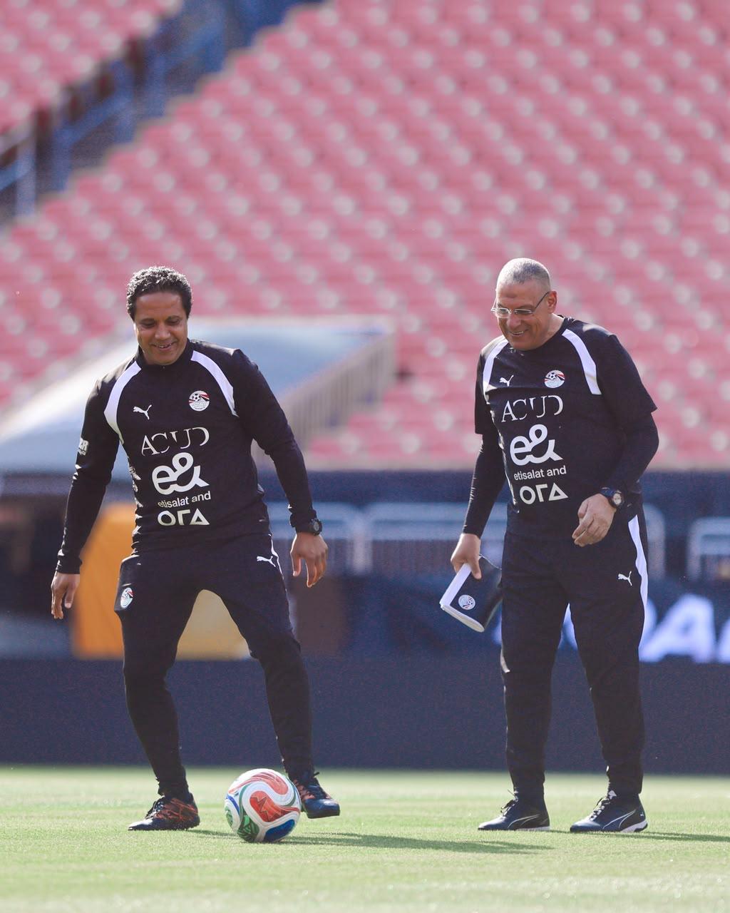 منتخب مصر يختتم تدريباته استعداداً لمواجهة البرازيل ودياً